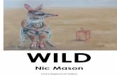 WILD - cowraartgallery.com.au · WILD is the first substantial body of work shown by Nic Mason since she began painting in oils only five years ago. This solo exhibition not only