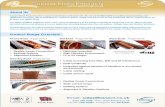 Copper Braid Products - Tranect · Copper Braid Products  All Standard braids are compliant to: About Us Copper Braid Products is the copper braid division of Tranect Ltd.