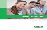 Training Courses 2020 - leroy-somer.com · master and use them to full advantage through locally-available, high-quality* training courses are major challenges for us. A new organisation,