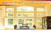 WINDOWS & DOORS...Choose from flat and sculptured to assorted grid patterns, or elegant V-Groove glass. DaylightMax™ grids are placed between the glass panes, so your windows are