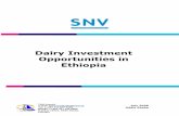 Dairy Investment Opportunities in Ethiopia Final July 2008 · SNV Netherlands Development Organisation Study on Dairy Investment Opportunities in Ethiopia, 2008 v consumer. Possible