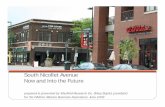 South Nicollet Avenue Now and Into the FutureSouth Nicollet Avenue Now and Into the Future prepared & presented by Maxfield Research Inc. (Mary Bujold, president) ... Streetscape improvements