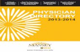 PHYSICIAN DIRECTORY - VCU Massey Cancer Center · PHYSICIAN DIRECTORY 2013-2014 A National Cancer Institute-designated cancer center Rated Top Cancer Care Provider in Central Virginia