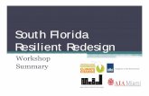 South Florida Resilient Redesign · underground parking • Reef enhancement. Flood Control • Polder Raise perimeter roads to act as levees Add pump system Incorporate canals Polder.