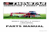 Serial #14 PARTS MANUAL - Northstar Attachments...parts manual generation 2 basket rake february 2014 models 2027-g2-7 & 2030g2-7 7-bar series serial #147000 - 147999