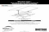 Quick Clamp Canopy Table Top Pop Up Assembly Instructions · 2017-06-26 · Page 1 05-14550-0C ShadeLogic ™ Quick Clamp Canopy ™ Table Top Pop Up Assembly Instructions 150 Callender