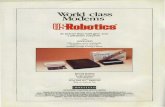 World class Modems Hfiobotics - National Physical Laboratory · 2009-10-29 · World class Modems Hfiobotics At prices that "will give you a pleasant surprise Over 3,000,000 USR modern