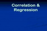 Correlation & Regression - National University 3-4...Spearman Rank Correlation Coefficient (r s) It is a non-parametric measure of correlation. This procedure makes use of the two