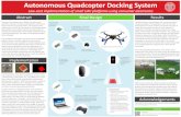 Autonomous Quadcopter Docking System - Cornell University · Autonomous Quadcopter Docking System Low-cost implementation of small UAV platforms using consumer electronics Abstract