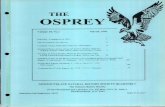 THE OSPREY - Memorial University DAIcollections.mun.ca/PDFs/osprey/V30-01-1999.pdf · that is the way "The Osprey" is printed Material should be mailed to The Natural History Society