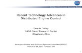 Recent Technology Advances in Distributed Engine Control · ♦Distributed Engine Control Architecture is a Response to the Implications of Next Generation Engine Technologies Identified