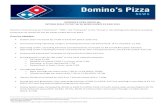 DOMINO’S PIZZA GROUP plc INTERIM RESULTS FOR THE 26 … · 2017-10-11 · DOMINO’S PIZZA GROUP plc INTERIM RESULTS FOR THE 26 WEEKS ENDED 29 JUNE 2014 Dominos Pizza Group plc