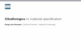 Challenges in material specification - Concrete Institute · Standards for concrete • AS 1379 Specification and supply of concrete ... • Stand alone documents with limited external