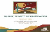 73RD SWCS INTERNATIONAL ANNUAL CONFERENCE CULTURE, …€¦ · 1 73rd swcs international annual conference abstract book culture, climate, and conservation albuquerque, new mexico