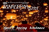 Spiritual REFLECTION - Vincent de Paul...Spiritual Reflection Guide Sept - Dec 2012 god of uncompromising goodness 26th Sunday Ordinary Time Num 11: 25- 29 James 5: 1-6 Mk 9: 38-43,45,47-48