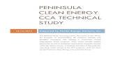 Peninsula Clean Energy CCA Technical Study · 2017-12-28 · This Community Choice Aggregation (“CCA”) Technical Study (“Study”) was prepared by Pacific Energy Advisors, Inc.