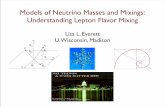 Models of Neutrino Masses and Mixings: Understanding ... · (solar angle prediction based on exterior angle of decagon) Conclusions • Lepton data has given us a SM ﬂavor puzzle!
