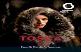 TOSCA - Glasgow Memory Clinic · Tosca Packed with passion and drama, and some spectacular music, Tosca is one of the world’s favourite operas. Floria Tosca – a smart and passionate