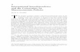 International Interdependence and the Constraints on ... · International Interdependence and the Constraints on Macroeconomic Policies Jacob A. Frenkel T his chapter examines within