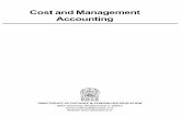 Cost and Managementddceutkal.ac.in/Syllabus/MBA-BOOK/Cost-Management.pdf · 2020-02-27 · NOTES 2 Cost and Management Accounting 1.0 LEARNING OBJECTIVES After going through this