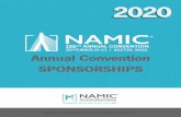 Annual Convention SPONSORSHIPS...tier placement Color logo, 2 nd tier placement Color logo, 3 rd tier placement Text only, 4 th tier placement Text only, 4 th tier placement Recognition