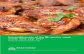 Competitiveness of the EU poultry meat sector, base year 2017 · countries or groups of countries to liberalise trade in agricultural products. This report examines how lowering import