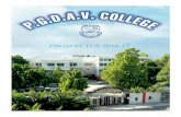 ABOUT THE COLLEGEpgdavcollege.edu.in/Datafiles/cms/file/College Prospectus... · 2016-06-27 · 1 ABOUT THE COLLEGE Pannalal Girdharlal Dayanand Anglo-Vedic (PGDAV) College, founded