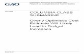 GAO-19-497, COLUMBIA CLASS SUBMARINE: Overly Optimistic ... · Columbia Class Cost Estimate Is Not Reliable and Does Not ... Figure 10: Navy’s Design Disclosures and Construction