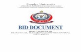 Table of Contents · BID FORM 11.1 The Bidder shall complete the Bid Form and the appropriate Price Schedule furnished in the bidding documents, indicating the goods to be supplied,