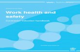 Work health and safety contractor induction handbook · Work Health and Safety Contractor Induction Handbook Page 10 of 23 February 2016 Version 1.0 1.5 Hazard and incident reporting