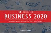 BUSINESS 2020 · Business Law & Ethics 5 Business Economics / Accounting 6 Business Communication 6 ... 85% positively impacted their exam grades. COURSEWARE SOLUTIONS DOWNLOAD THE