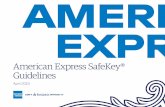 American Express SafeKey® Guidelines - Wirecard · 2019-10-21 · American Express Card Members that their online transactions are processed through the American Express SafeKey