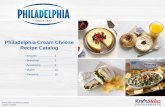 Philadelphia Cream Cheese Recipe Catalog · 2. To make the cream cheese filling, beat the cream cheese with the basil, garlic and black pepper until well blended. Hold until ready
