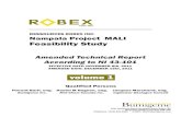 RESSOURCES ROBEX INC. Nampala Project MALI Feasibility Study · RESSOURCES ROBEX INC. Nampala Project MALI Feasibility Study Amended Technical Report According to NI 43-101 EFFECTIVE