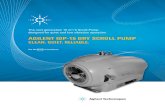 AGILENT IDP-15 DRY SCROLL PUMP · AGILENT IDP-15 DRY SCROLL PUMP CLEAN. QUIET. RELIABLE. ... Applications The IDP-15 Dry Scroll Pump is the ideal solution for vacuum users in most