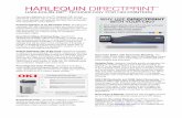 HARLEQUIN DIRECTPRINT TM...HARLEQUIN DIRECTPRINT TM HARLEQUIN RIPTM TECHNOLOGY FOR OKI PRINTERS Our primary objective for the RTI Harlequin RIP-Kit and DirectPrint software was to
