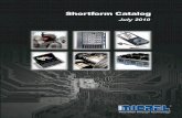 Shortform - Digi-Key Sheets/Micrel PDFs/Shortform Catalog.pdf · July 2010 5 Micrel, Incorporated Corporate Profile Micrel Inc., is a leading global manufacturer of IC solutions for