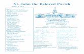 St. John the Beloved ParishAug 02, 2015  · April. St. John the Beloved Parish is truly blessed with many generous people, who despite many eco-nomic challenges, have supported this