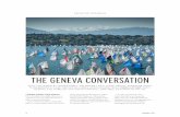 THE GENEVA CONVERSATION...I am on board Le Vevey, along with 100 or so well-heeled customers of the Swiss private bank Mirabaud, to watch the Bol d’Or Mirabaud – billed as the