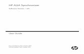 HP ALM Synchronizer User Guide - Micro Focus...3 Documentation Updates This guide’s title page contains the following identifying information: † Software Version number, which