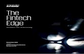 The Fintech Edge - assets.kpmg · The expedited development of fintech in the last two years has increased Indonesia’s GDP by IDR 25.97 trillion. Though the attention in fintech