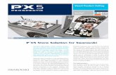 P‘X5 Store Solution for Swarovski - Perspectixnes and synthetic semi-precious stones, finished products and accessories from Swarovski are avai - lable in 170 countries around the