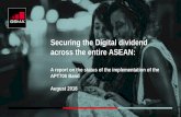 Securing the Digital dividend across the entire ASEAN · Co-channel interference Adj. channel interference IMT service severely interrupted No/limited mitigation DTTB reception severely