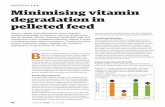 NUTRITION Minimising vitamin degradation in pelleted feed · 2018-07-26 · Figure 1 - Feed supplemented with hydroxy copper (IntelliBond C) had significantly less vitamin E loss