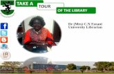 TAKE A TOUR OF THE LIBRARY · Library Resources The resources in the library consist of : –Information Resources •Electronic Resources •Print Resources –Physical Resources