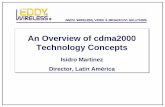 An Overview of cdma2000 Technology Concepts · CDMA is Also Full Duplex US Cellular Channel 384 Frequency Amplitude Frequency Amplitude AMPS 45 MHz (80 MHz PCS) ... Up to 14.4 kbps