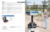 Antenna Integrated Leading Edge Technology in a Rugged …Providing leading edge technology in a smart, rugged design, the GSX2 provides superior performance at an affordable price.