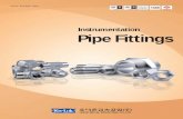 Instrumentation Pipe Fittings - Mramco Fittings.pdf · 2016-11-17 · UNION METAL INDUSTRIAL CO., LTD. 3 Pipe Fittings ∙ Pressure Ratings/How to Order How to Order Working pressures