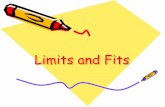 Limits and Fits - Physics and Fits ken.pdf fits within tolerance limits ¢â‚¬¢Tolerances for Go gauges