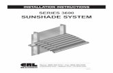 SERIES 3600 SUNSHADE SYSTEM...SERIES 3600 SUNSHADE SYSTEM ALUMINUM crlaurence.com usalum.com 7 DETAIL D FABRICATION (CONTINUED) 3. Prepare vertical mullions for outrigger anchor brackets.